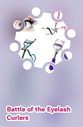 Toplash eyelash curler for round eyes